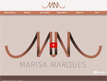 Tablet Screenshot of marisamarques.pt